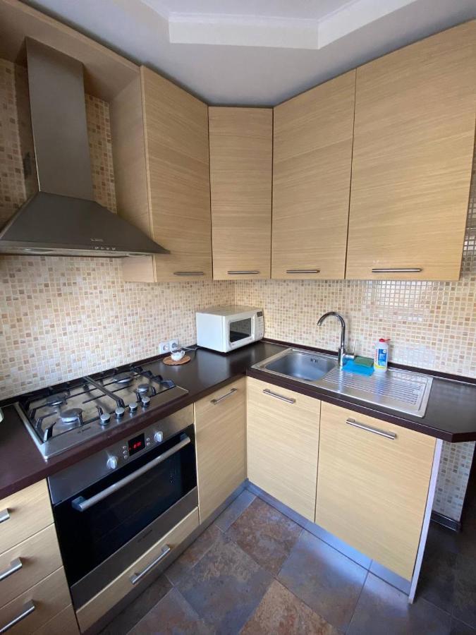 Apartment Mala Zhytomyrska 10 Kiev Bagian luar foto